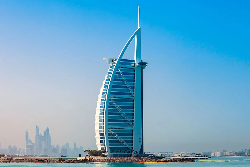 Dubai Bus Tour Photo Stop Burj Al Arab